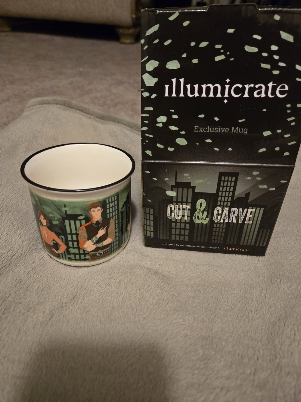 Illumicrate Cut & Carve Exclusive Mug - Jade City